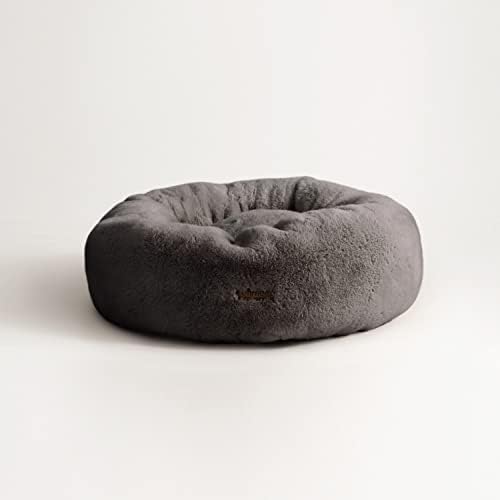 UnHide Floof Pet Bed, Extra Soft Dog Bed with Removable Faux Fur Cover