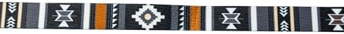 Wolfgang Heavy Duty Martingale Dog Collar with Quick Release Nylon Buckle for Walking & Training, NewMoon Print, Medium
