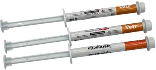 Ivermectin for Horses & Sheep 1.87% Concentration, 6cc, 3 Pack