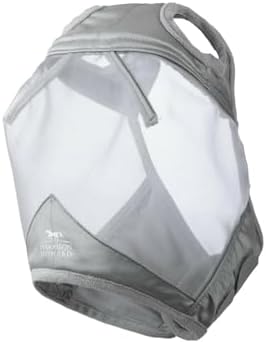 Harrison Howard CareMaster Horse Fly Mask Large Eye Space Standard Moonlight Silver Medium Cob