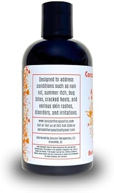 Skin Repair Gel for Horses & Pets – Fast-Acting Wound Care with Calendula, Sulfur & Tea Tree – Heals Rain Rot, Cracked Heels, Insect Bites, Thrush & Skin Irritation – Natural Formula (10 oz)