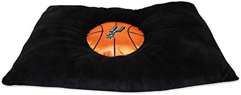 Pets First NBA SAN Antonio Spurs Dog Mattress Pillow Bed. Basketball Plush Soft Pet Bed