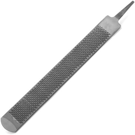 Jeffers Livestock Mini Hoof Rasp for Goats, Sheep, Pony, Mini Horses, Foals – 14" Ergonomic Steel Hoof Trimming Tool with 6 Teeth per Row – One Hand Use, Compact Farrier Hand Rasp