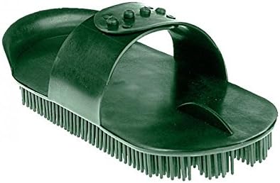 Horze Plastic Curry Comb - Green - One Size