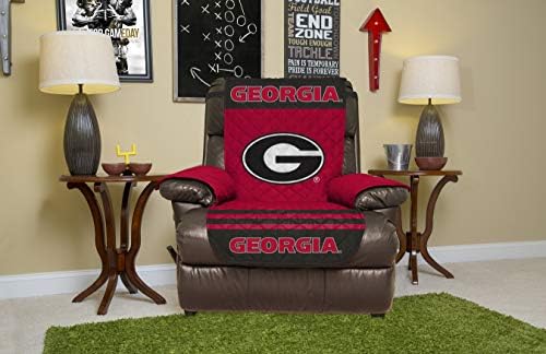 Pegasus Sports NCAA Microfiber Furniture Protector Cover with Elastic Straps