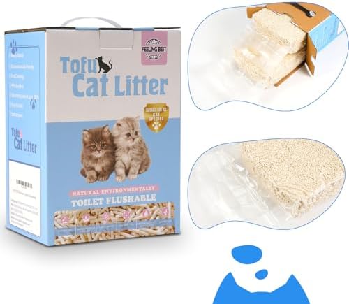 Tofu Cat Litter, Fast Clumping, Unscented, 11.2lb