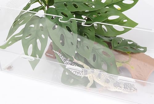 Reptile Fake Plants Terrarium Decor Leopard Gecko Bearded Dragon