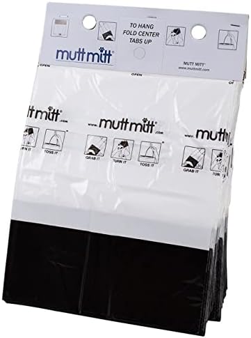Mutt Mitt Dog Waste Pick Up Bag, 100-Count