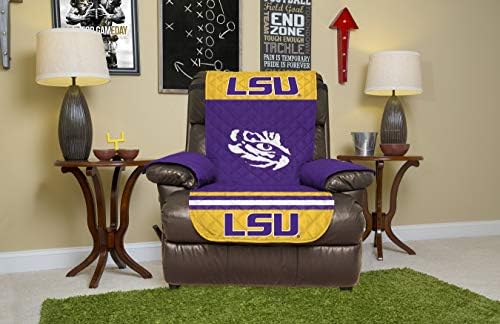 Pegasus Sports NCAA Microfiber Furniture Protector Cover with Elastic Straps