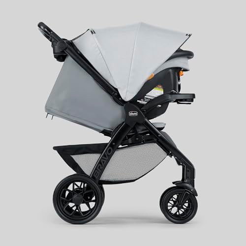 Chicco Bravo LE System w/KeyFit Max ClearTex Infant Seat & Base