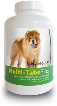 Healthy Breeds Chow Chow Multi-Tabs Plus Chewable Tablets 180 Count