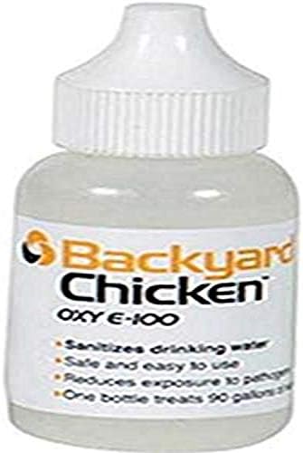 Backyard Chicken OXY E100, 30 Milliliters, Treats 90 Gallons of Water