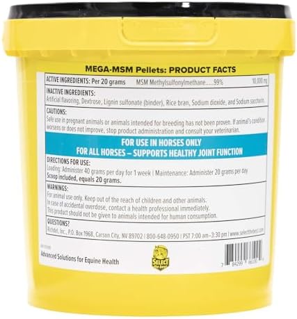Select The Best Mega-MSM Pellets 10 lb