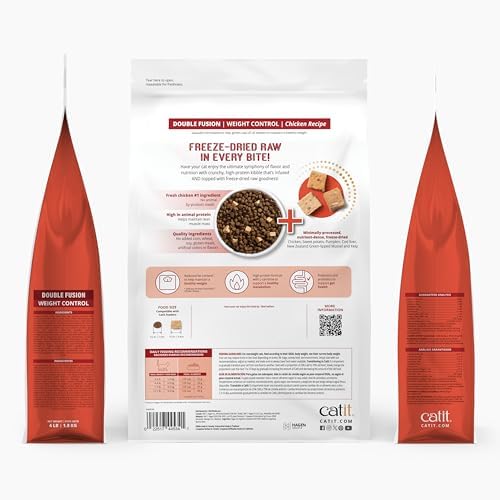 Catit Recipes Double Fusion Weight Control Cat Food - 4 lb