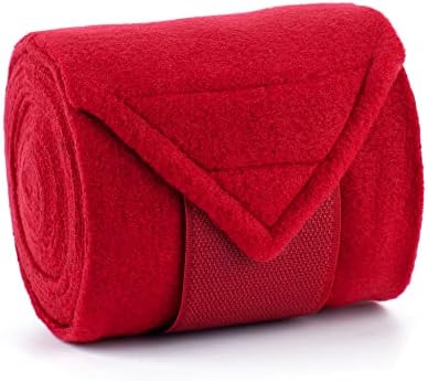 Horse Polo Wraps 2.5m Equestrian Leg Bandage Wrap Set of 4 Packs