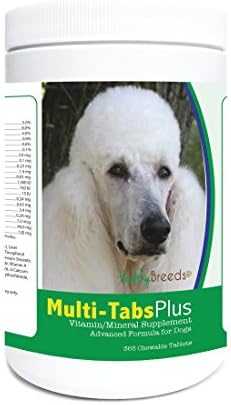 Healthy Breeds Poodle Multi-Tabs Plus Chewable Tablets 365 Count