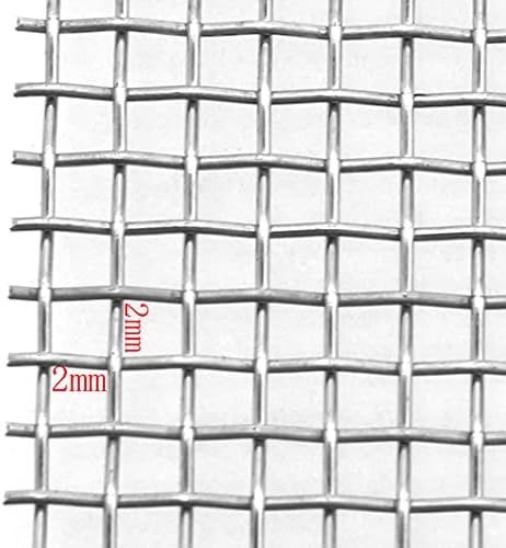 Wire Mesh Pad 5PCS 8 x 20cm / 3.15 x 7.87inch Aquarium Fish Tank Plants Stainless Steel Wire Mesh Pads Moss Nets