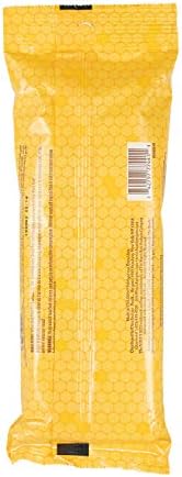 Burts Bees for Pets Honey Multipurpose Dog Grooming Wipes, 50 Count