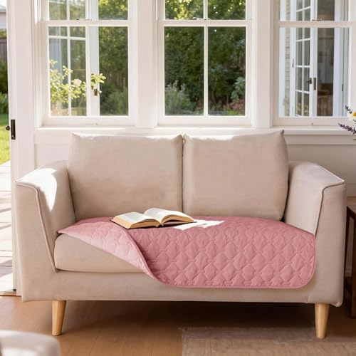 gogobunny Waterproof Loveseat Cover, Reversible Dog Cat Blanket for Couch