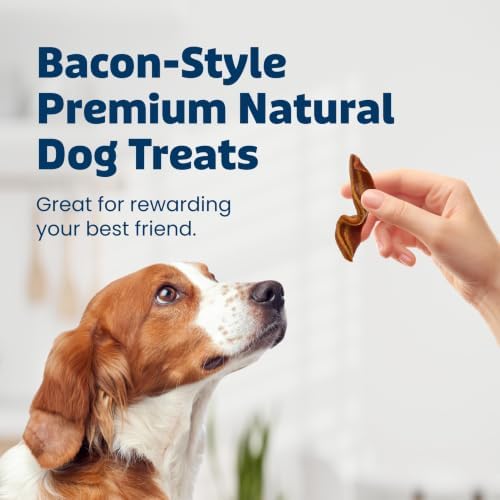Blue Buffalo Sizzlers Pork Bacon-Style Dog Treats, 28 oz