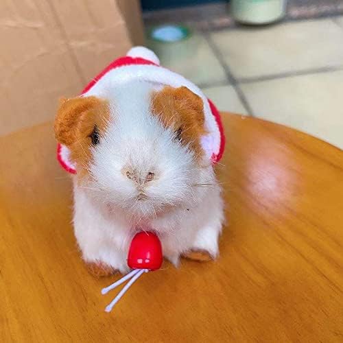 Guinea Pig Costume Christmas Hamster Outfit Warm Kitten Cape Red Ferret Cloak Santa Claus Small Pet Clothes for Hedgehog Squirrel Chinchilla Rats Gerbil Sugar Glider(X-S)…