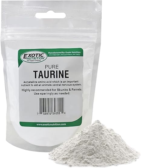 Taurine Powder | Food Topper for Heart, Vision & Daily Wellness | Amino Acid Supplement for Small & Large Pets