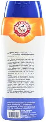 Arm & Hammer Odor Control Dog Shampoo, Blueberry Coconut, 20 Fl Oz