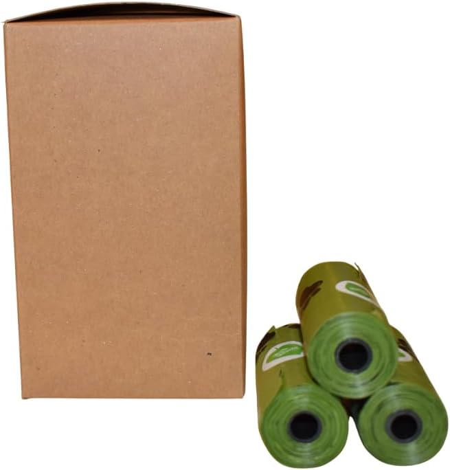 Chico's Choice 240 Count Dog Poop Bags – Leakproof, Eco-Friendly Biodegradable Dog Waste Bags, Standard Size for All Dogs