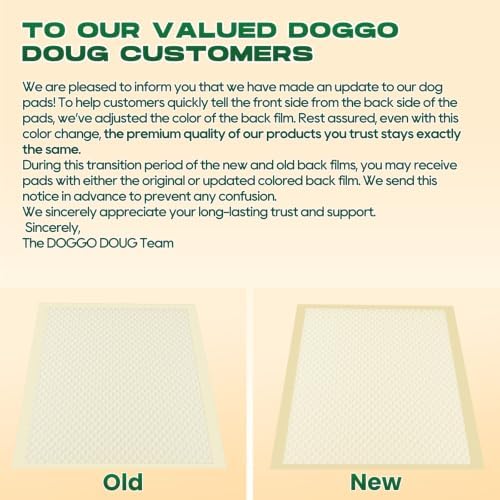 Puppy Pads Pee Pads for Dogs 30"x36" 50 Count with Tabs