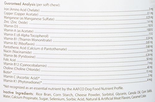Healthy Breeds German Shepherd Multi-Vitamin Soft Chews 60 Count (Pack of 2)