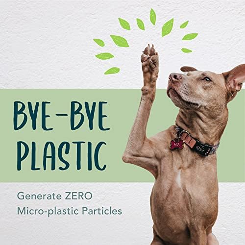 Compostable Dog Poop Bag Rolls, Doggie Poop Bags Refills, Eco-Friendly Pet Waste Bags, Vegetable-Based Unscented, Extra Thick, Leak Proof, Size 9 x 13 Inches, 360 count