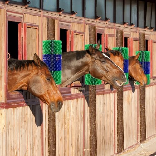 Livestock Scratching Brush for Horse Goat Cattle Cow Sheep Pig