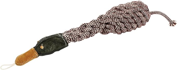 Crinkle Duck Natural Rope and Chew Toy Bird Dog Toy, Large, Brown