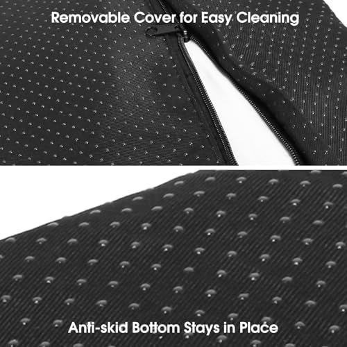Dog Bed with Cover Pillow Blanket Attached, 30''X20'' Washable Rectangle Hooded Cozy Cave Cat Puppy Calming Crate Bed & Removable Cover, Indoor Covered Kennel Furniture Couch Sofa for Small Medium Pet