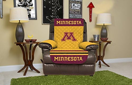 Pegasus Sports NCAA Microfiber Furniture Protector Cover with Elastic Straps