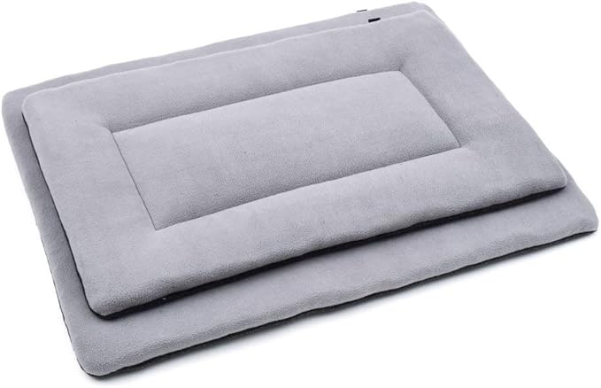 Pet Bed Crate Pad 24" Kennel Pad Machine Washable Entire Dog Crate Beds Double Sided Pet Mat