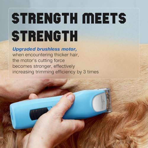 Professional Dog Clippers for Grooming Thick Curly Matted Coats