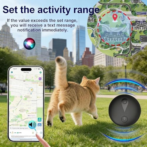 GPS Tracker for Dogs, Smart Collar with Real-Time Locator with Holder