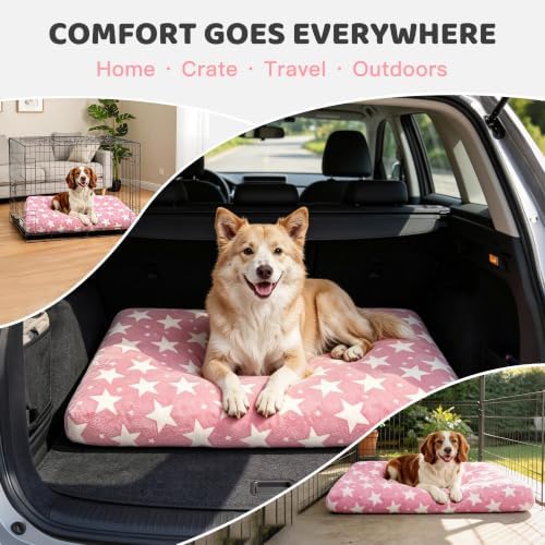 Orthopedic Dog Bed for Large Dogs with Removable Washable Cover