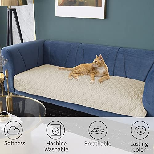 Ameritex Waterproof Dog Bed Blankets Cover for Bed Couch Sofa Reversible