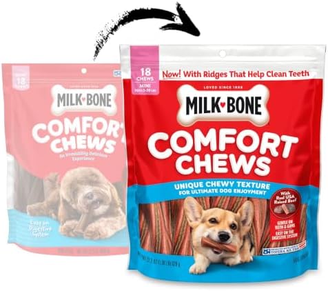 Milk-Bone Comfort Chews With Real Beef, 72 Mini Dog Chews