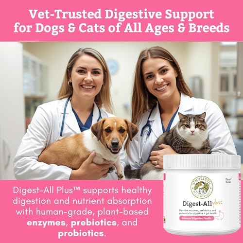Probiotics for Dogs and Cats with Prebiotics, 4 Oz, 113 Scoops
