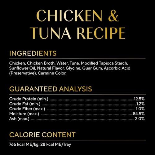 Sheba Selections Wet Cat Food Complement, Chicken & Tuna, 1.3 oz, 12 ct