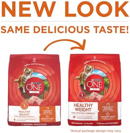 Purina ONE Plus Healthy Weight Dry Dog Food, Real Turkey, 31.1 lb Bag