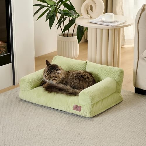 Hollypet Small Dog Large Cat Bed Puppy Couch Beds for Pets up to 25 lbs
