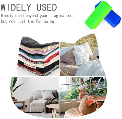 2pcs Pet Dog Cat Hair Remover, Pet Hair Removal Tool, Hollow Cleaner Brush for car,Interior, Furniture, Sofa