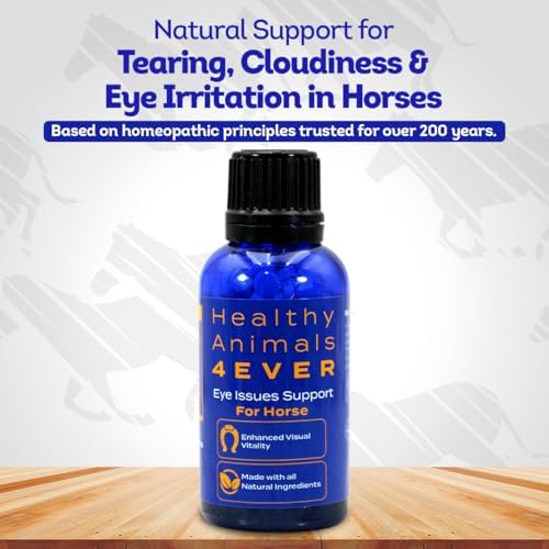 HA4E - Horse Eye Health Support - Maintains Normal Mineral Levels for Healthy Eyes - Highly Effective, Natural Homeopathic Supplement - 300 Tablets