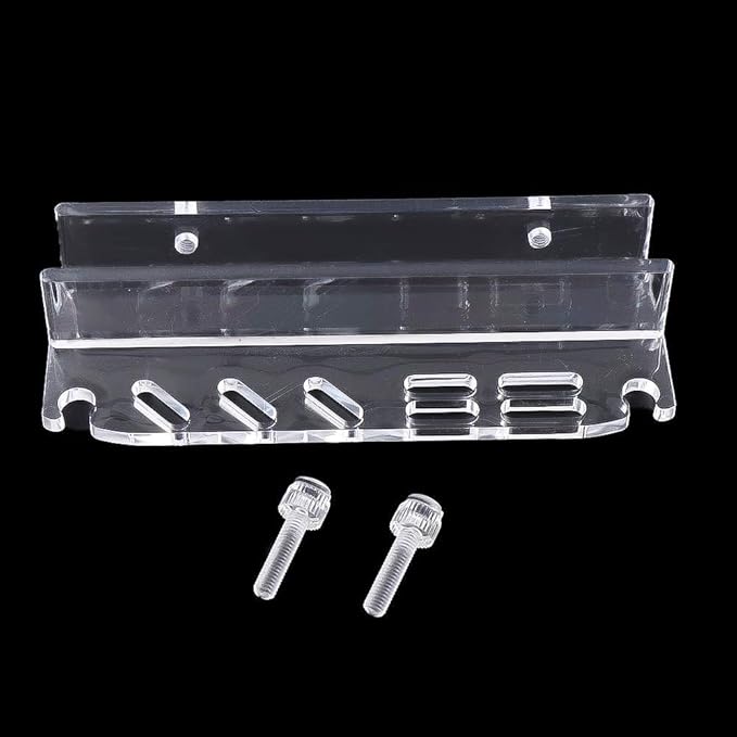 Vctitil Aquarium Plant Tools Holder Aquarium Tank Tool Acrylic Holder Grass Maintenance Tool Storage Rack for Tweezer Scraper Scissor Cleaning Tool