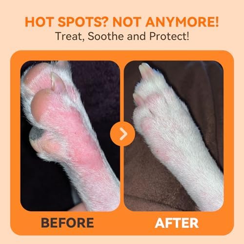 PUAINTA Dog Hot Spot Spray for Itch Relief - Quantum Silver Pet Skin Care