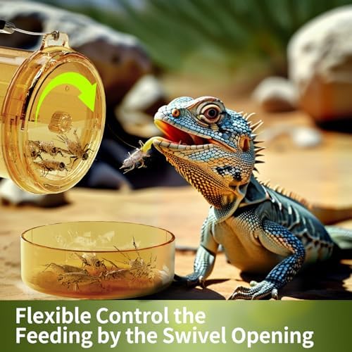 Cricket Calcium Powder Mixer Even Coating Calcium Shaker for Reptiles